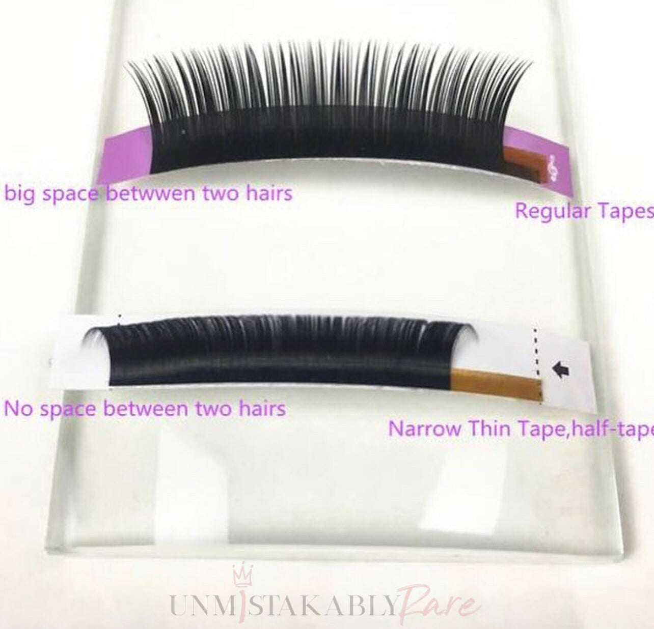 UR FLAT ELLIPSE EXTENSIONS (Flat Classic lashes)