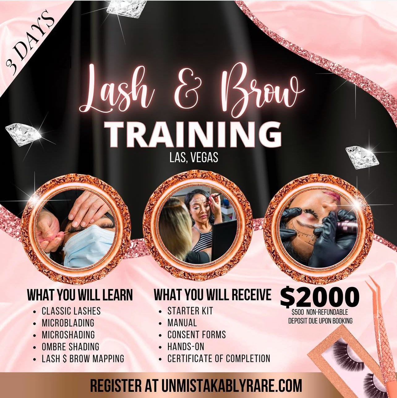 Lash & Brow Class